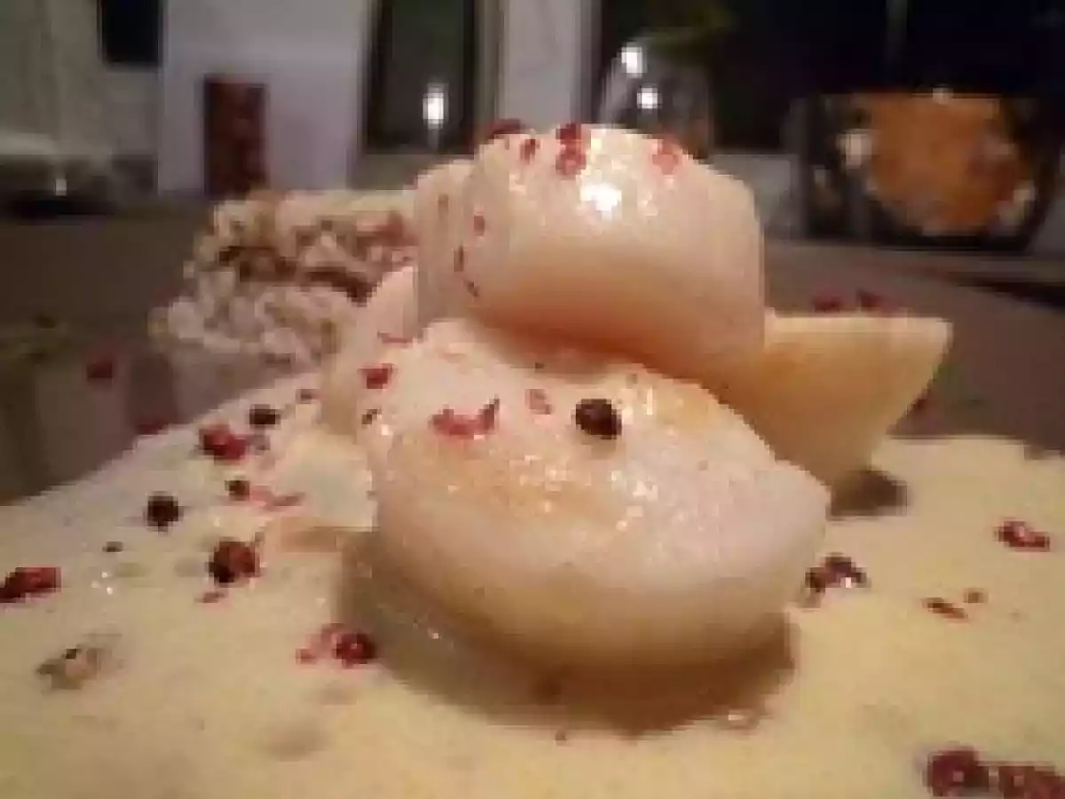 NOIX DE SAINT-JACQUES FLAMBEES AU WHISKY - photo 2