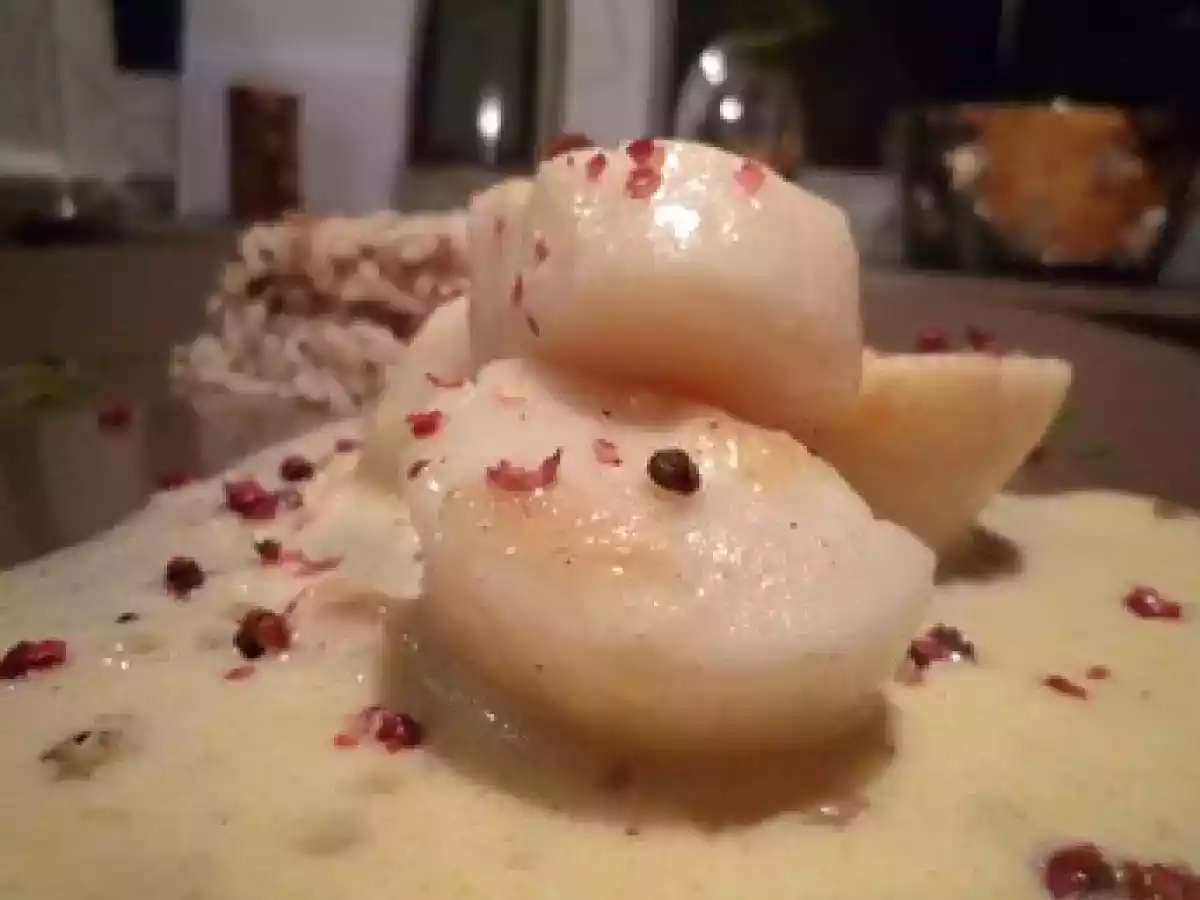 NOIX DE SAINT-JACQUES FLAMBEES AU WHISKY - photo 3