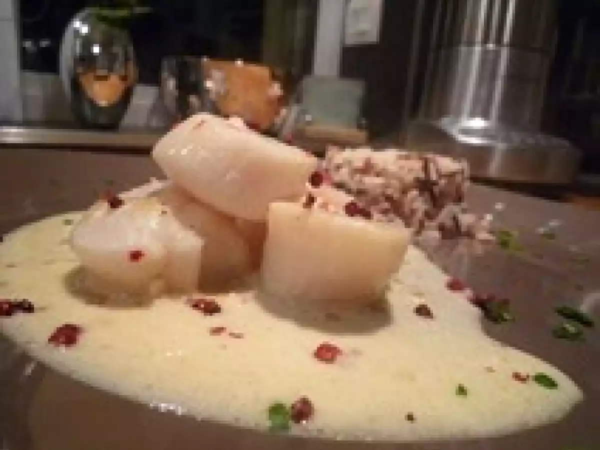 NOIX DE SAINT-JACQUES FLAMBEES AU WHISKY - photo 4