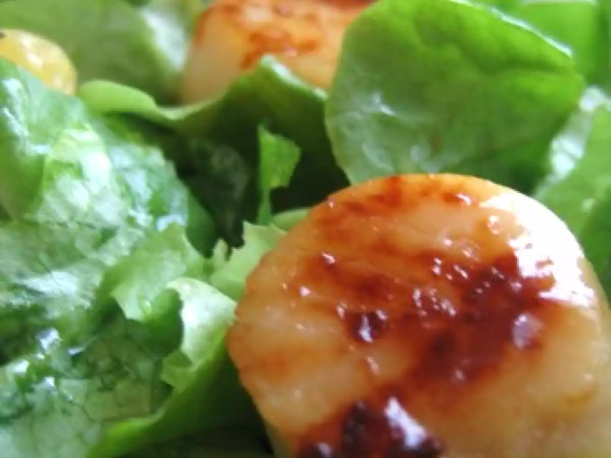 Noix de Saint-Jacques poêlées à l'huile d'Argan - photo 3