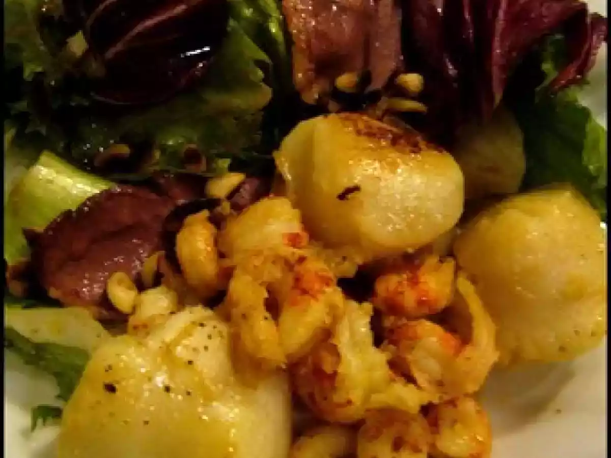 Noix de St-Jacques et queues d'écrevisses - photo 2