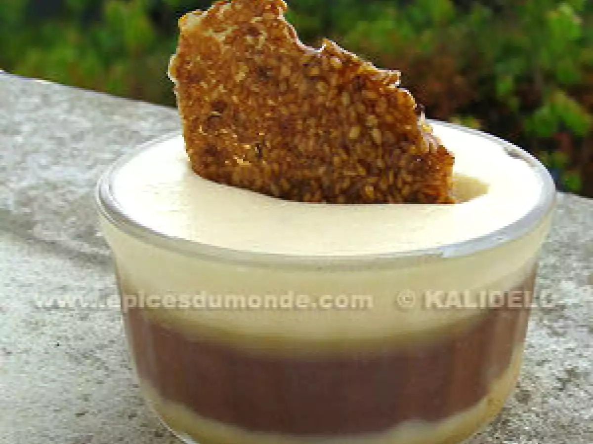 Nougatine au sésame doré