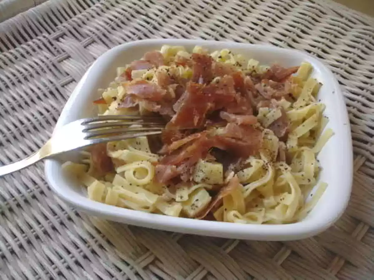 Nouilles au thon fumé et artichauts - photo 2