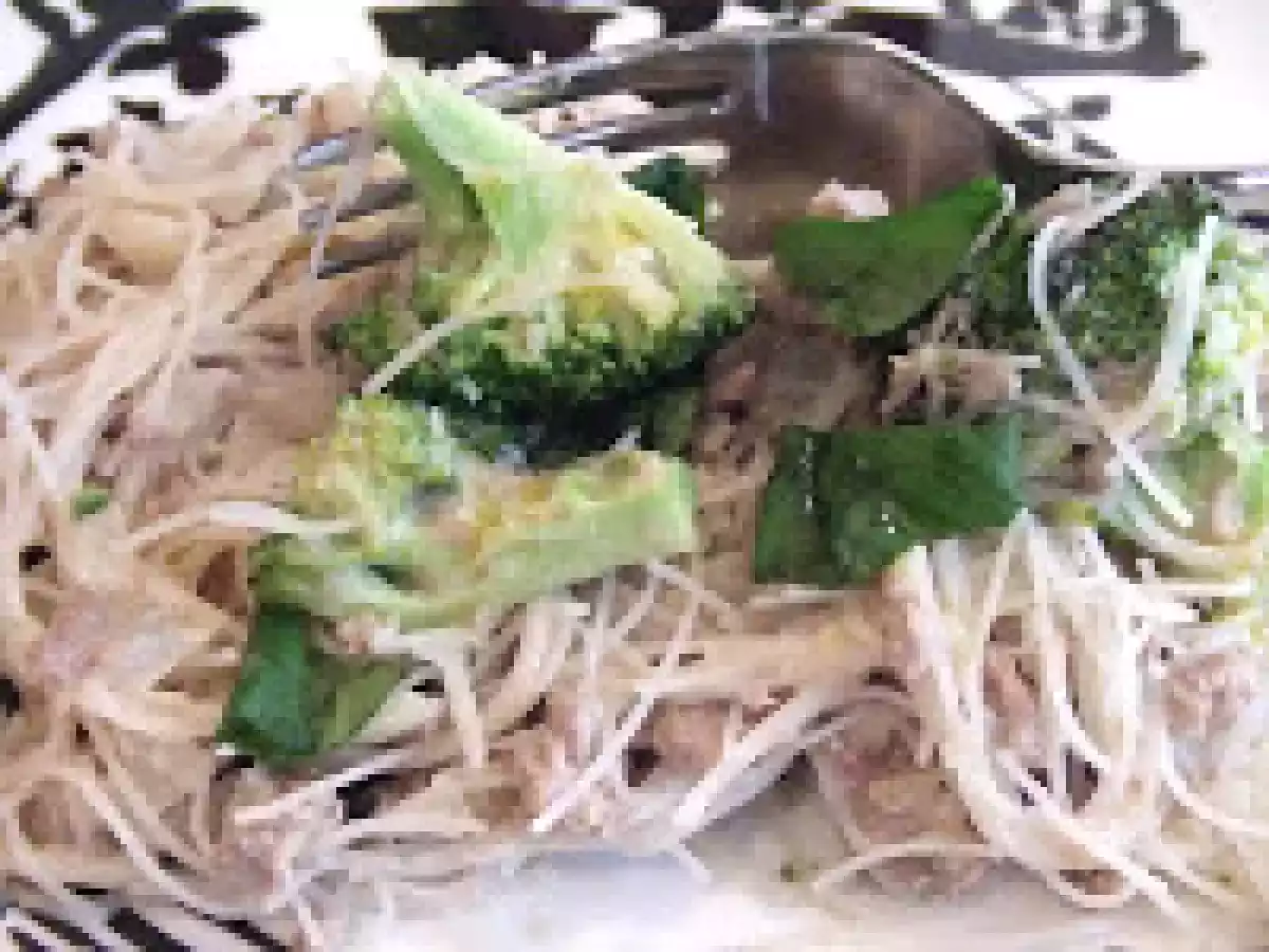 Nouilles de riz au boeuf haché