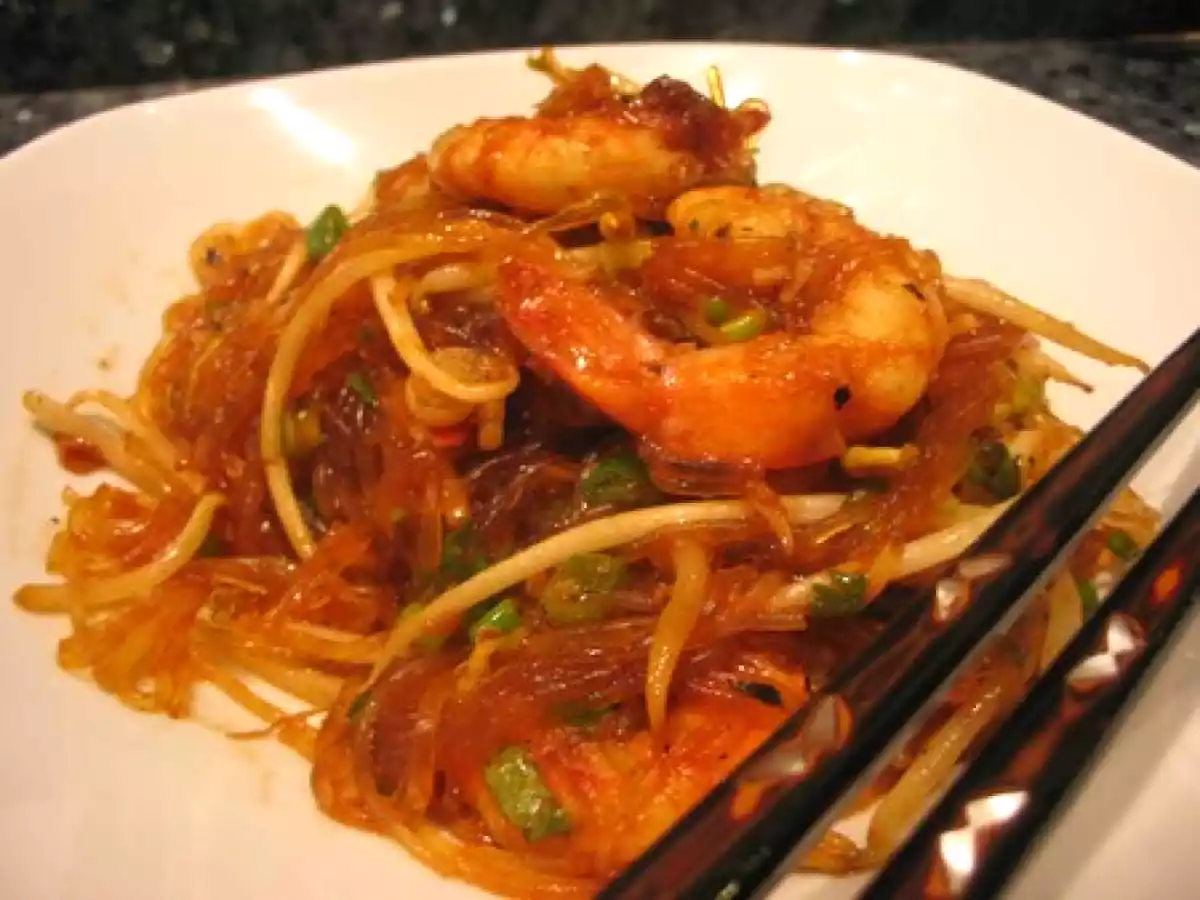 Nouilles sautées à la thaïlandaise