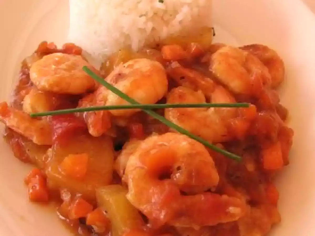 Nouvel an chinois : crevettes à la sauce aigre-doux