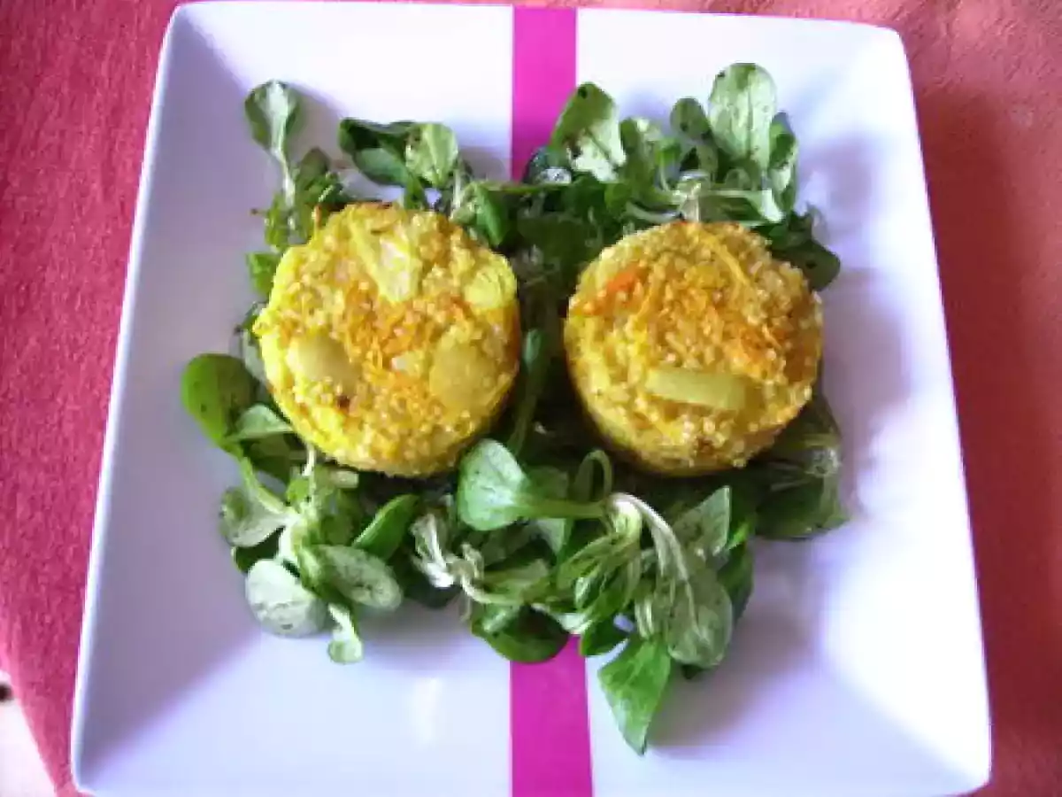 Nouvelle recette avec du quinoa : les crousti-fondants au chèvre et carottes