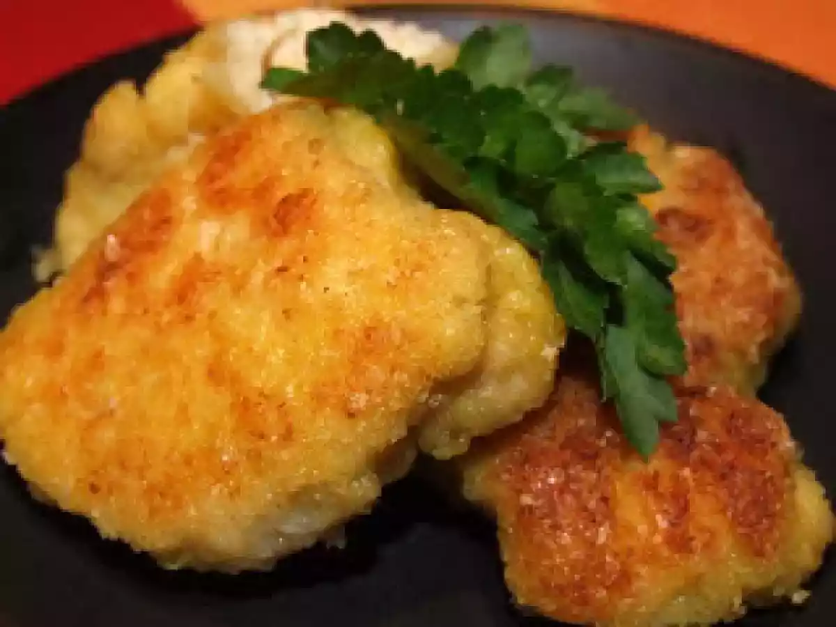 Nuggets de poulet en robe de parmesan et flocons de purée - photo 2