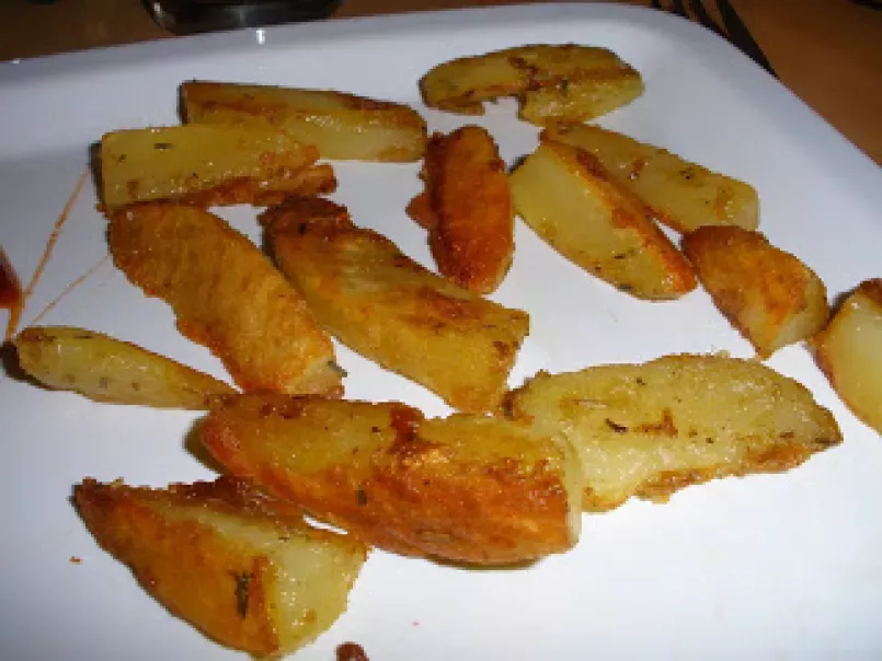 Nuggets de poulet et potatoes maison