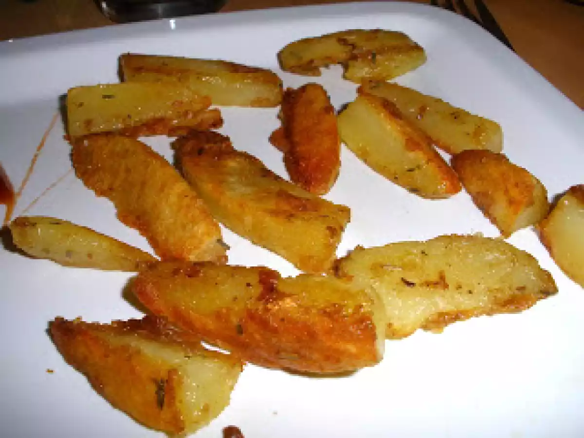 Nuggets de poulet et potatoes maison
