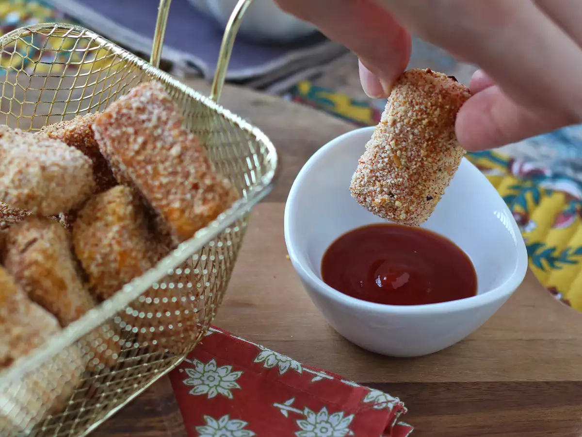 Nuggets de tofu au air fryer