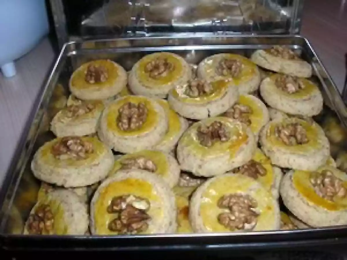 Nussbredele ou petits gâteaux aux noix