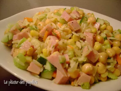 ~ Salade de pois chiches et jambon~, photo 3