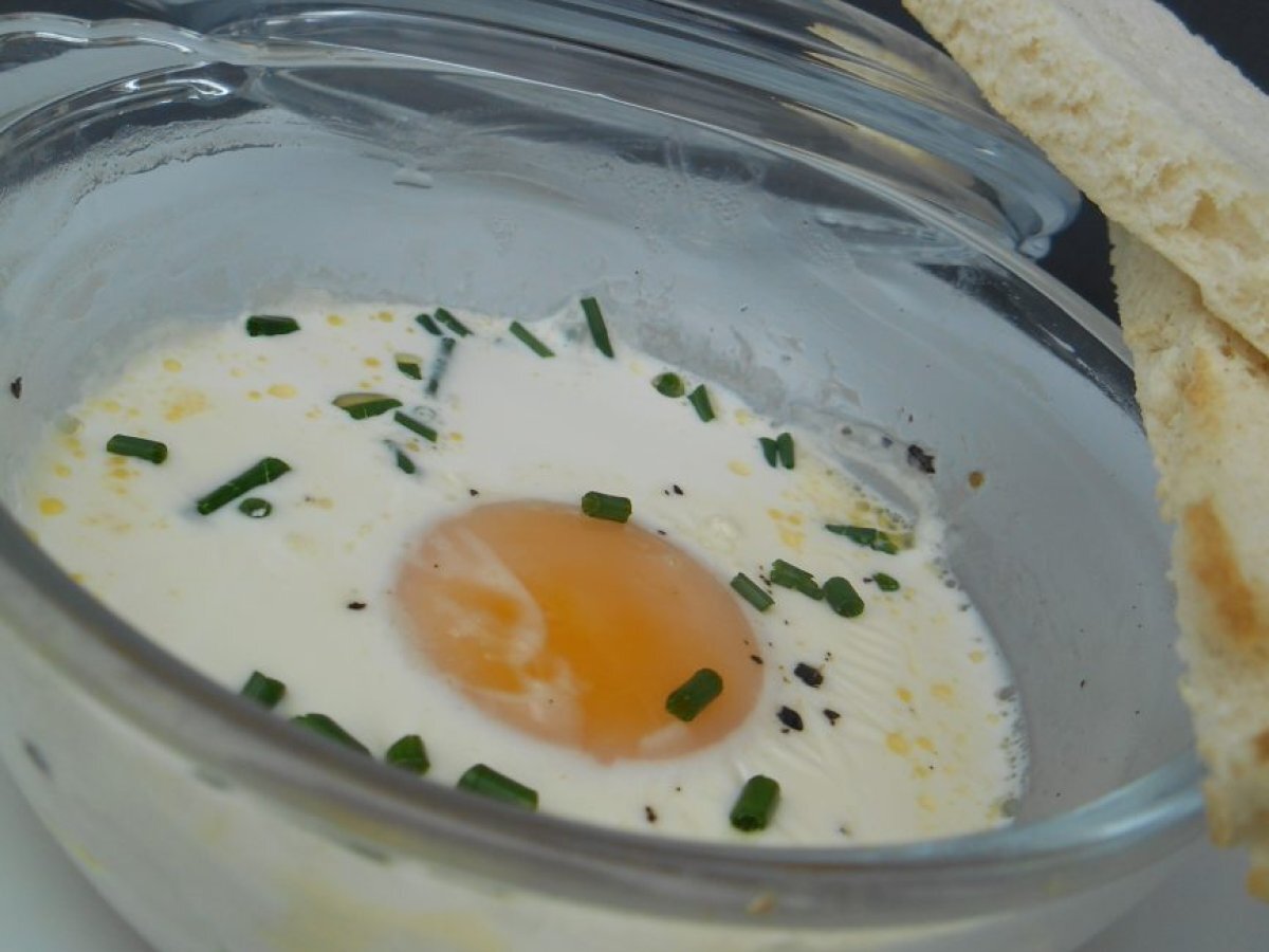 Oeuf Cocotte Crème Fraîche Liquide Ou épaisse Recette d'œuf cocotte crémeux au four rapide