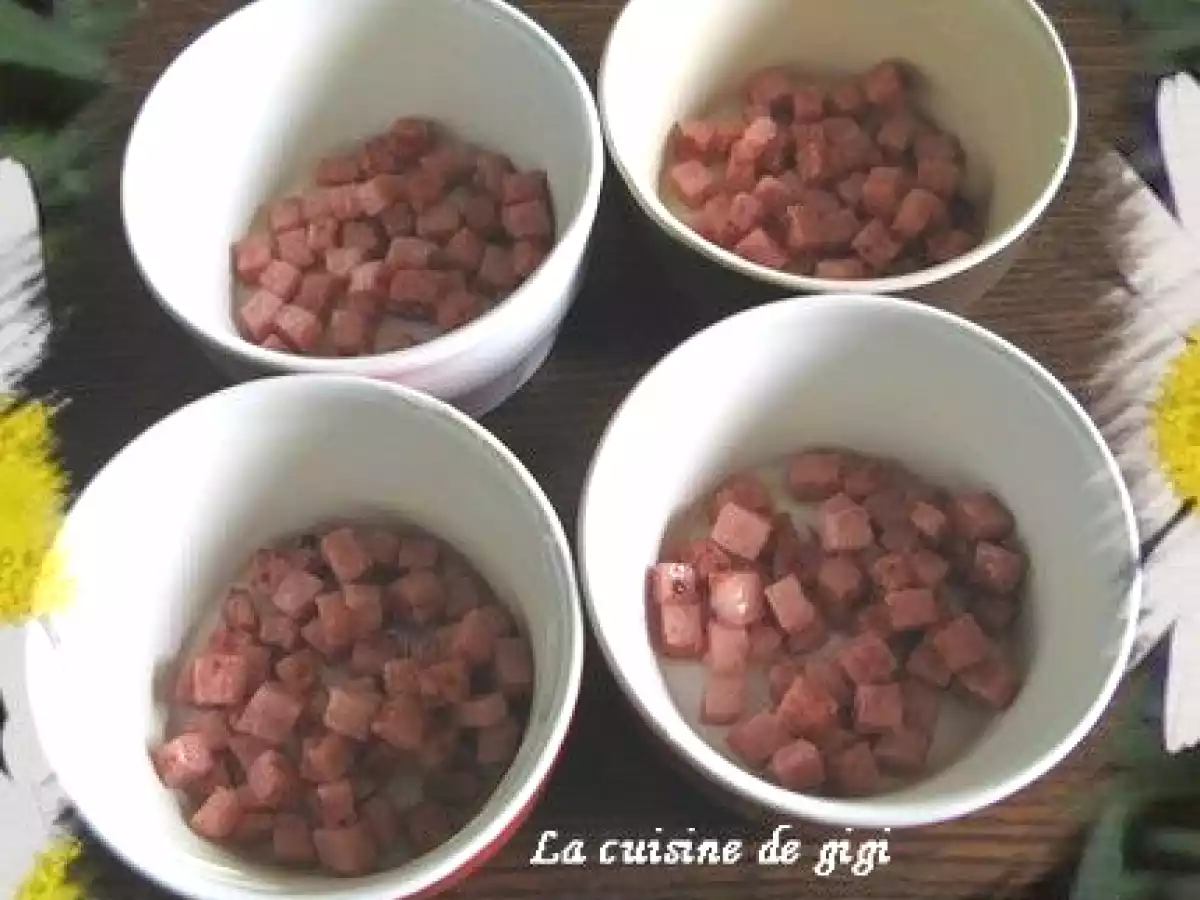 Oeuf cocotte à la vache qui rit - photo 2