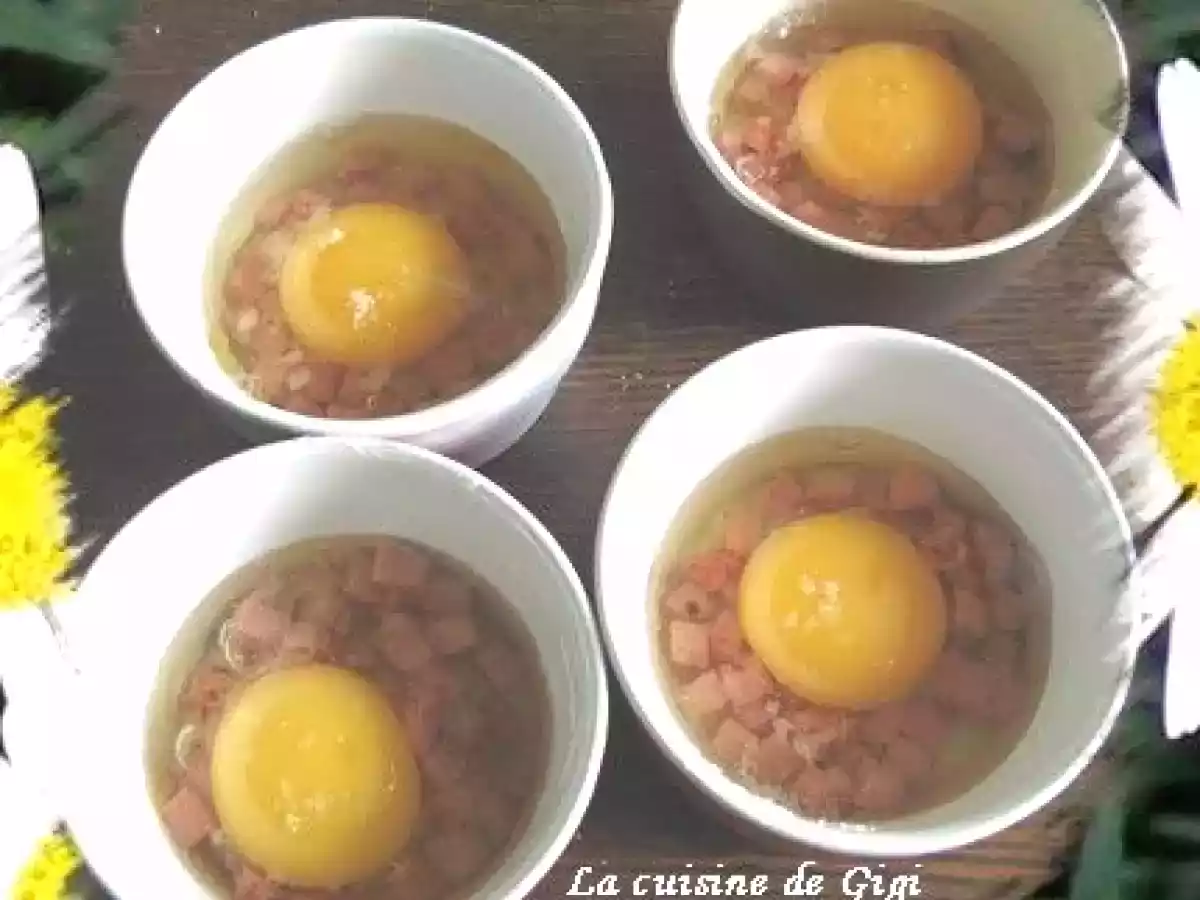 Oeuf cocotte à la vache qui rit - photo 3