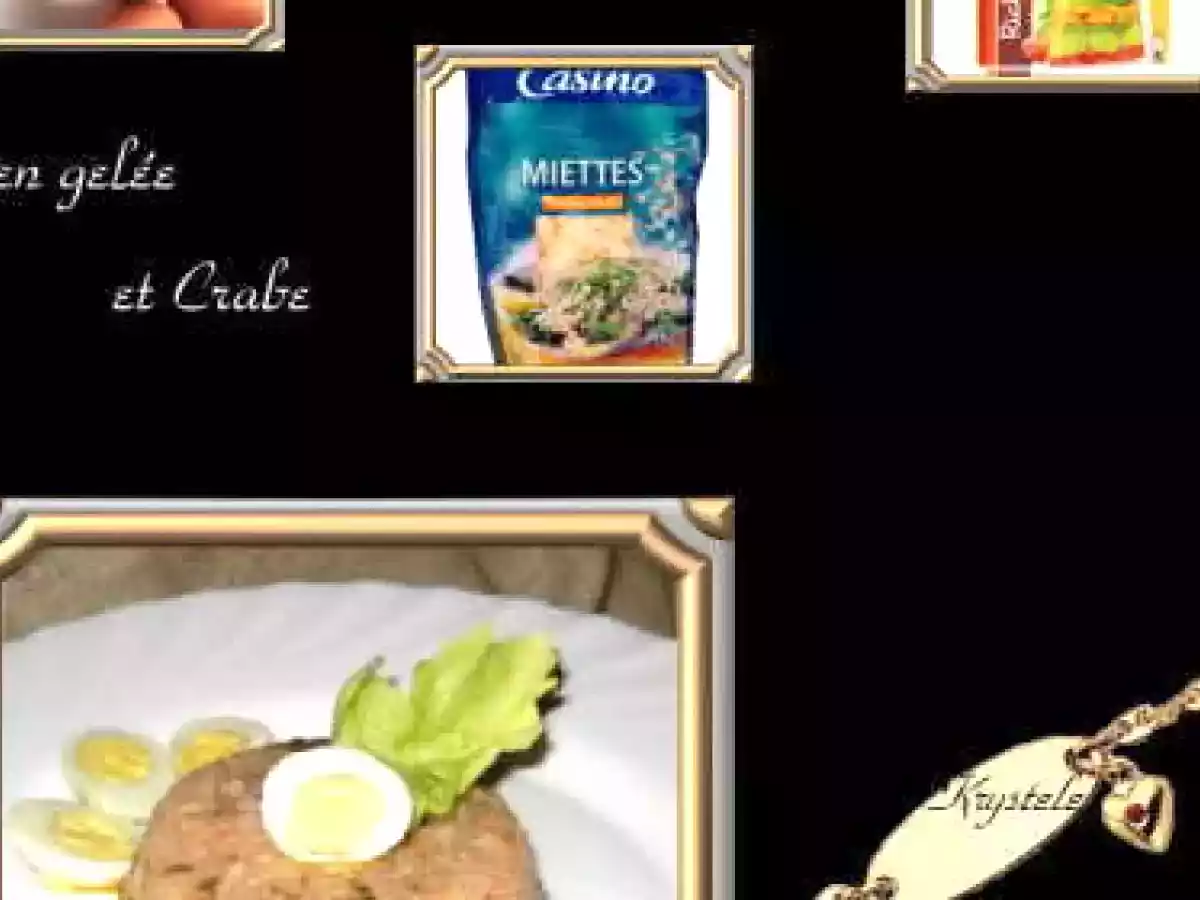 Oeuf poché en gelée