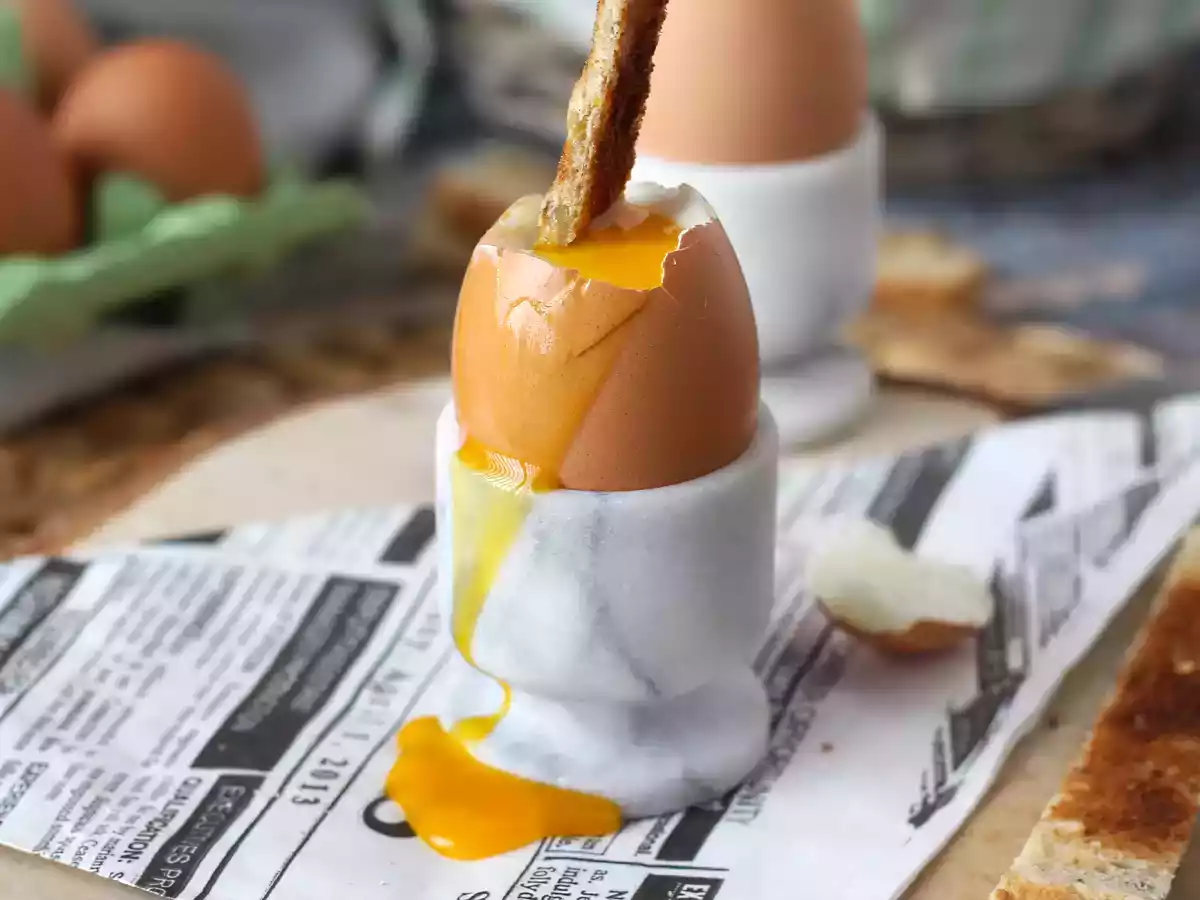 Oeufs à la coque au Air fryer - photo 4