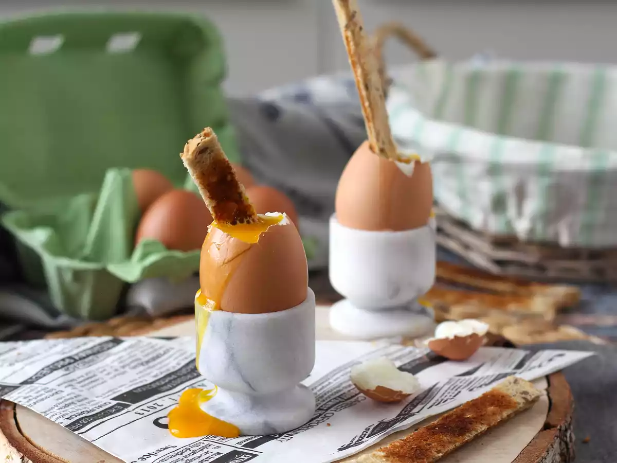 Oeufs à la coque au Air fryer - photo 3