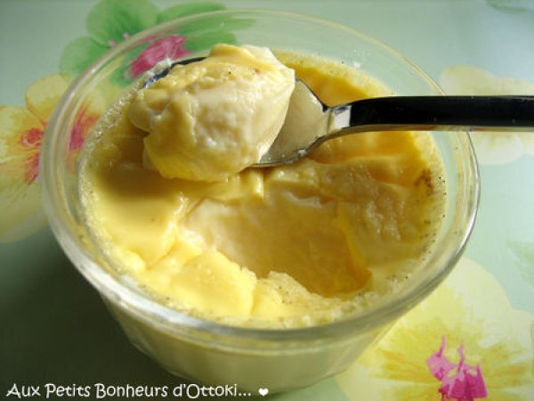 Oeufs Au Lait A La Vanille Facon Ww Recette Thermomix Recette Ptitchef