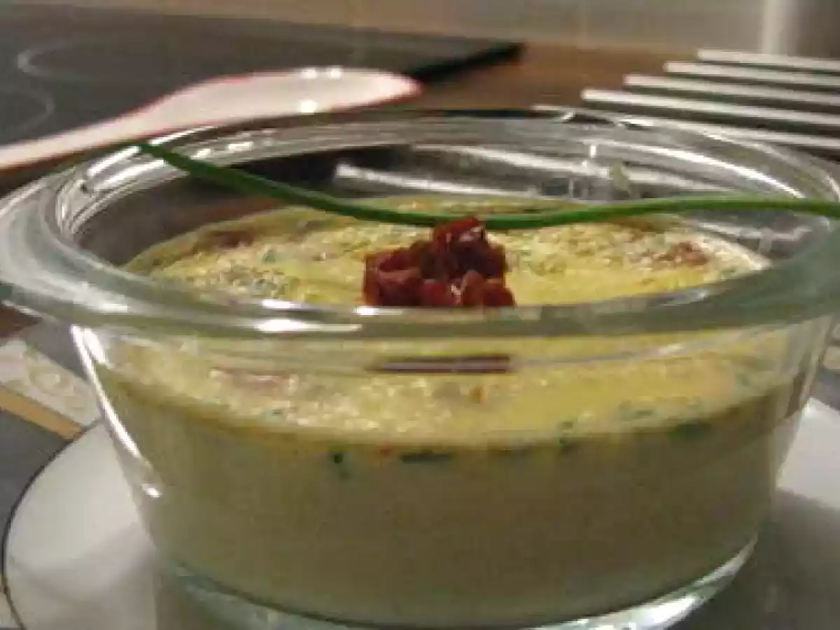 Oeufs au lait salés