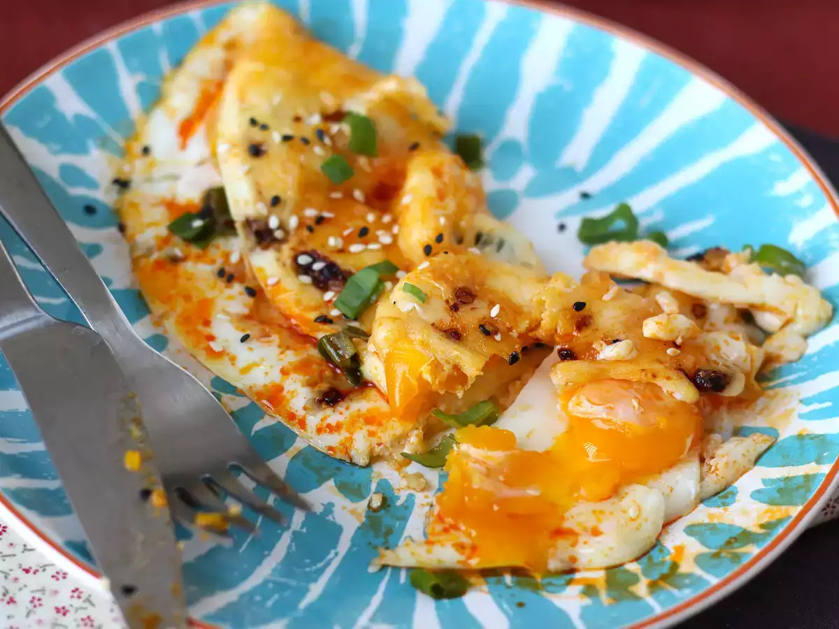 Oeufs au plat au miel et à la mozzarella, le petit déjeuner express sucré salé et pimenté! - photo 6