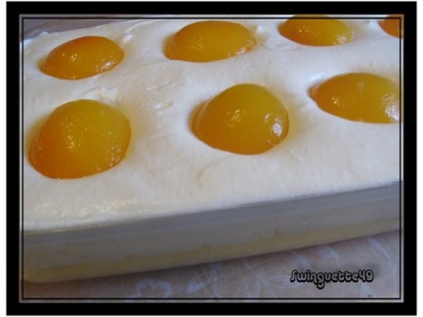 Recette d'œufs au plat en dessert sucré