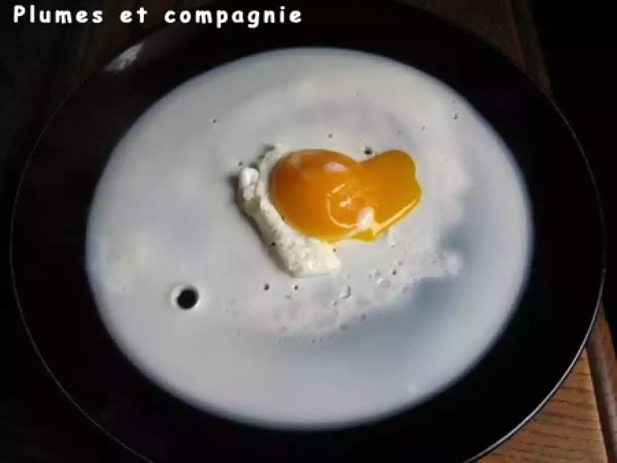 Oeufs au plat et bacon au micro ondes