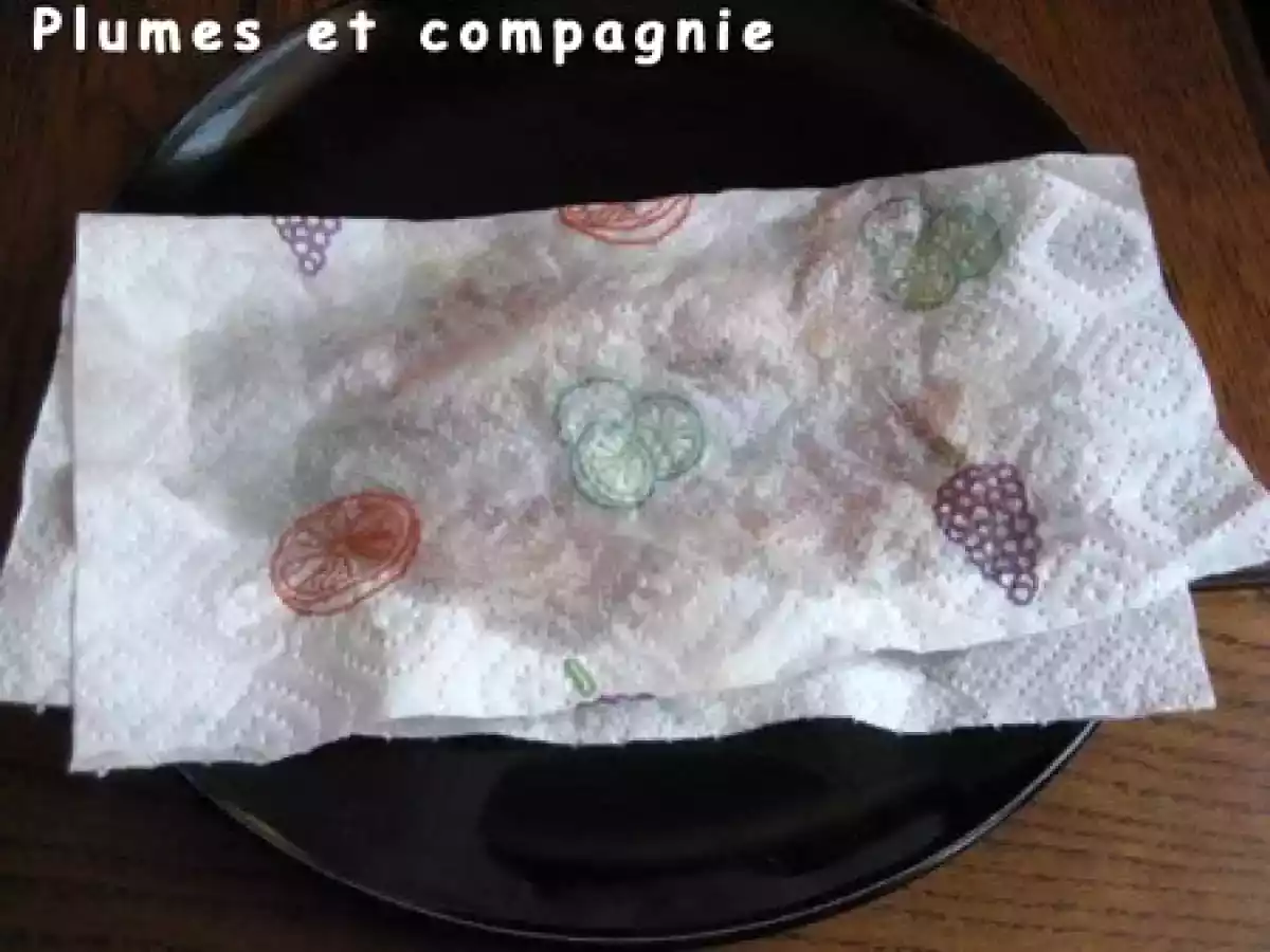 Oeufs au plat et bacon au micro ondes - photo 2