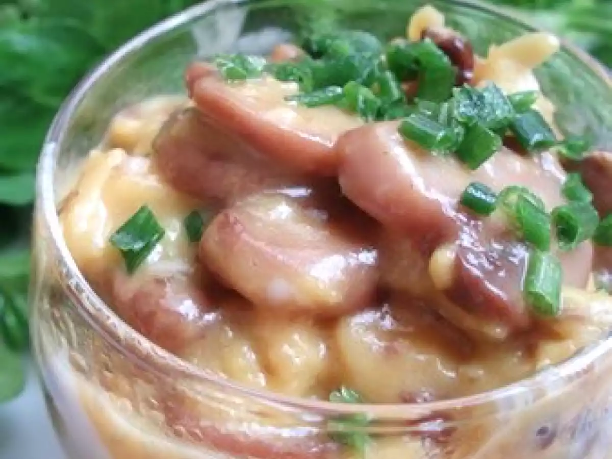 Oeufs brouillés aux champignons