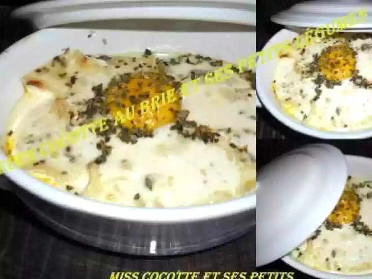 Oeufs cocotte au brie et ses petits légumes - photo 2