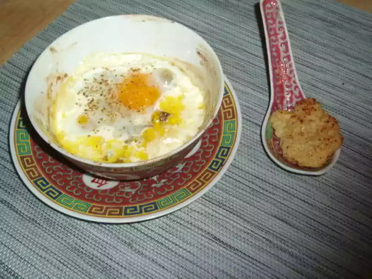 Oeufs cocotte au foie gras : anniversaire de mariage #3