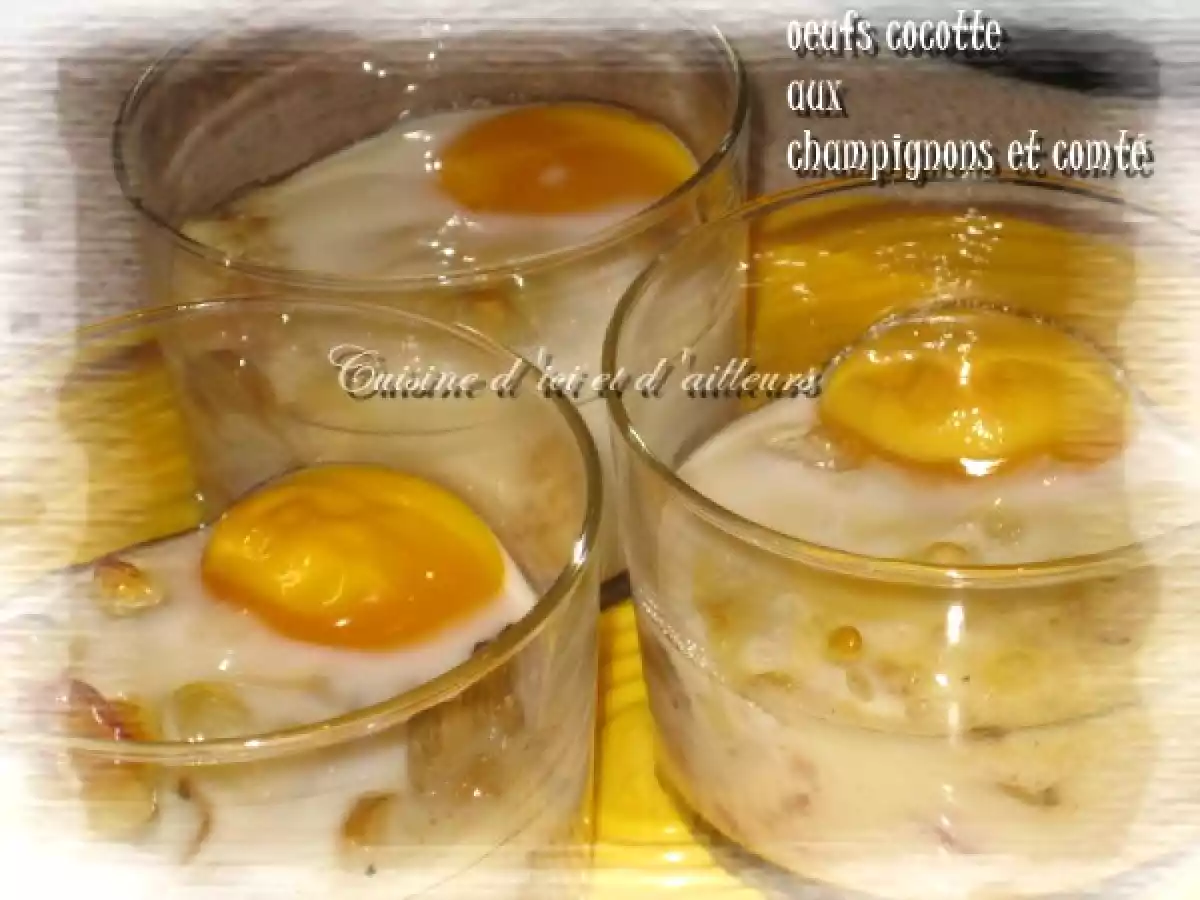 Oeufs cocotte express !!! pour maman fatiguée - photo 2