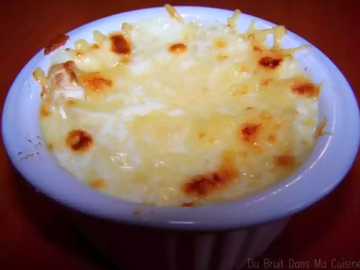 Oeufs cocotte jambon-Chèvre