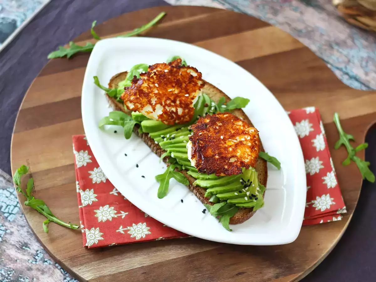 Oeufs croustillants à la feta ( crispy feta eggs ) : la recette tendance ultra simple - photo 4