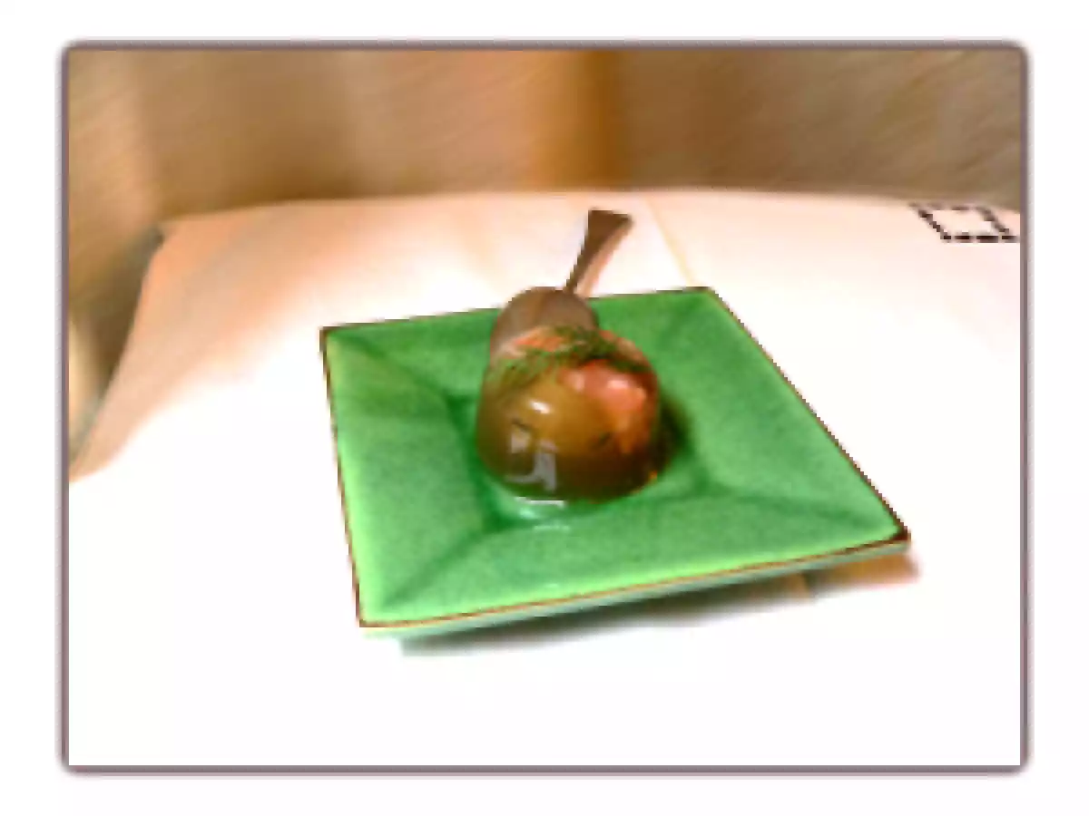 Oeufs de caille en gelée de fenouil, de saumon et d'aneth, so chic ! - photo 2