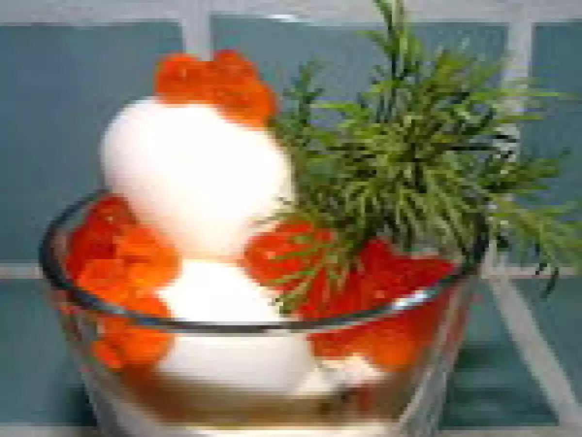 Oeufs de caille sur rémoulade de surimi - photo 3