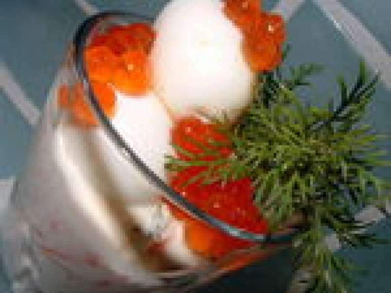 Oeufs de caille sur rémoulade de surimi - photo 5