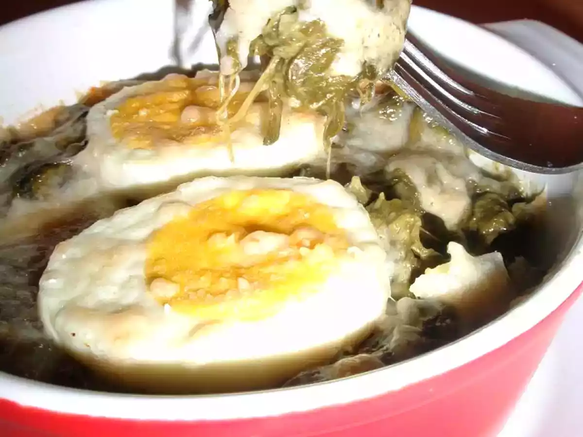 Oeufs durs gratinés à la florentine - photo 3