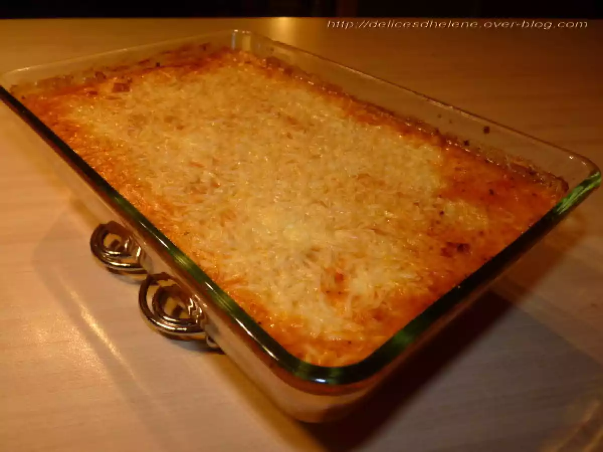 OEUFS DURS GRATINES A LA TOMATE ET ROQUEFORT - photo 2