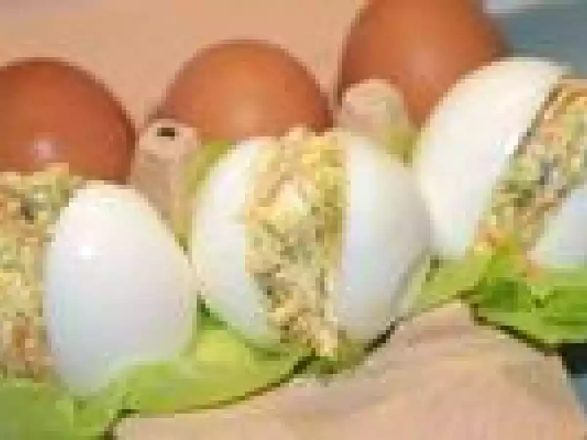 Oeufs farcis aux légumes - photo 2