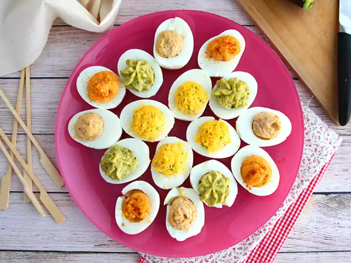 Oeufs mimosa, déclinés en 4 versions - photo 3