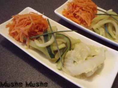 Ohitashi ou légumes marinés à la japonaise