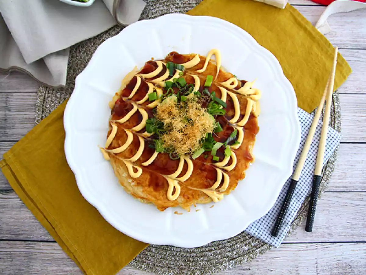 Okonomiyaki - omelette japonaise - photo 3