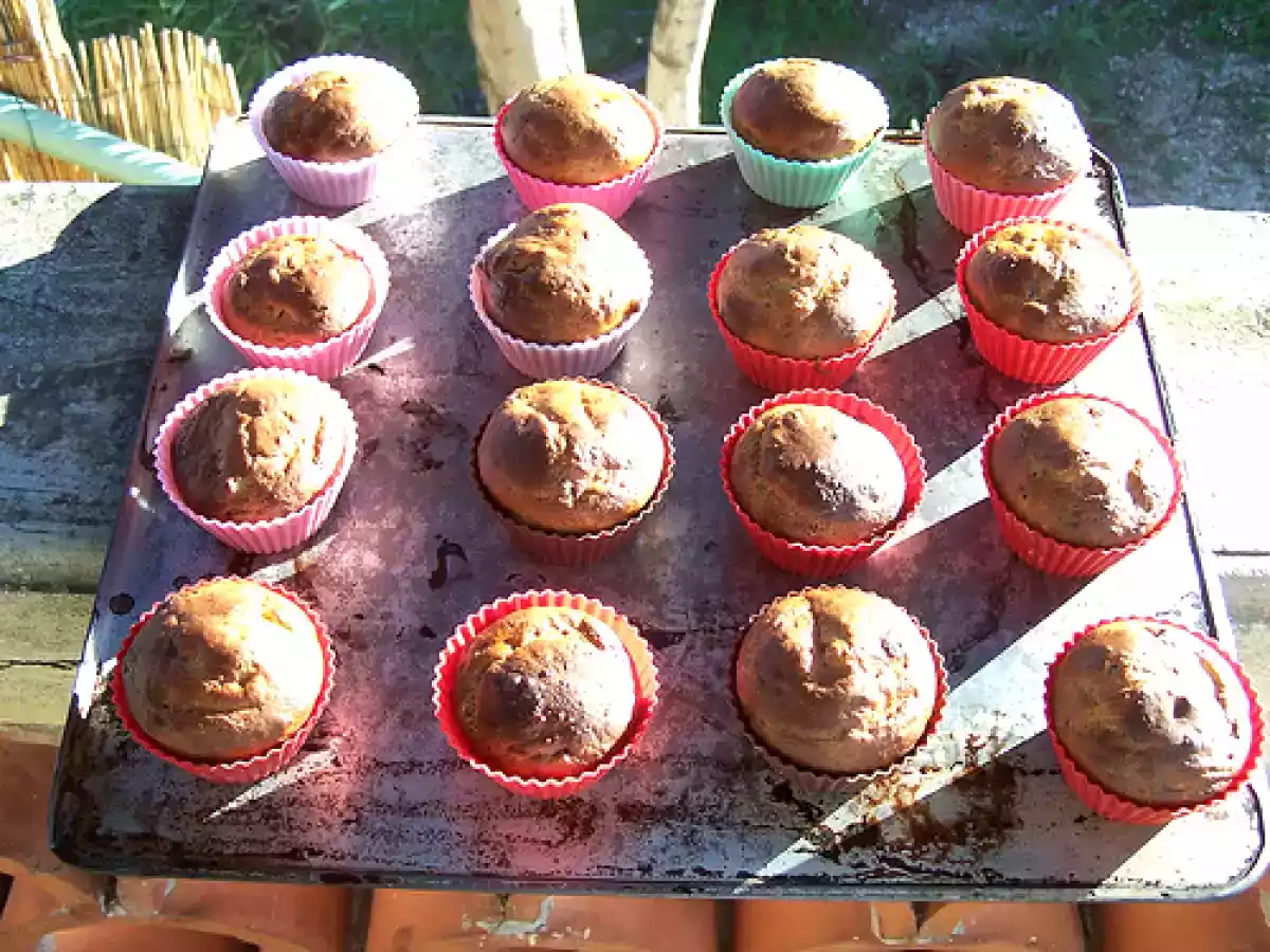Olala, des muffins au foie gras de canard et confit d'oignon aux airelles et cassis ! - photo 3