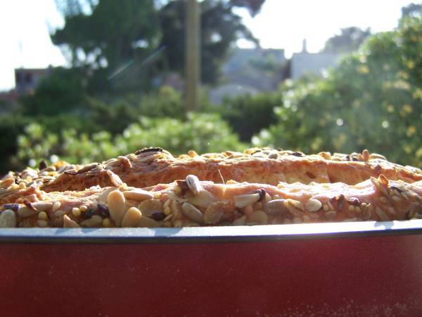 Olala, un cake lardons et chèvre frais !