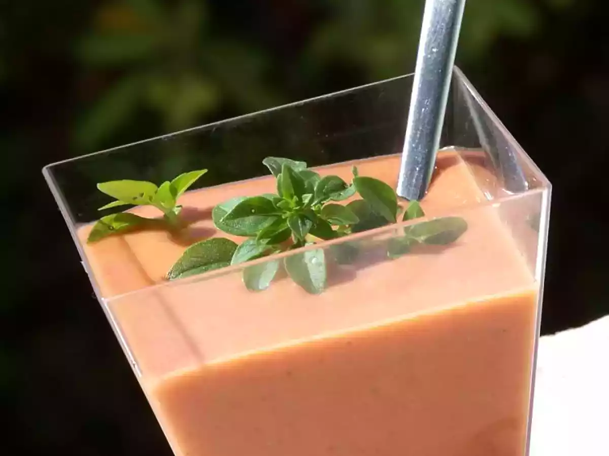 Olala, un gazpacho aux aubergines !