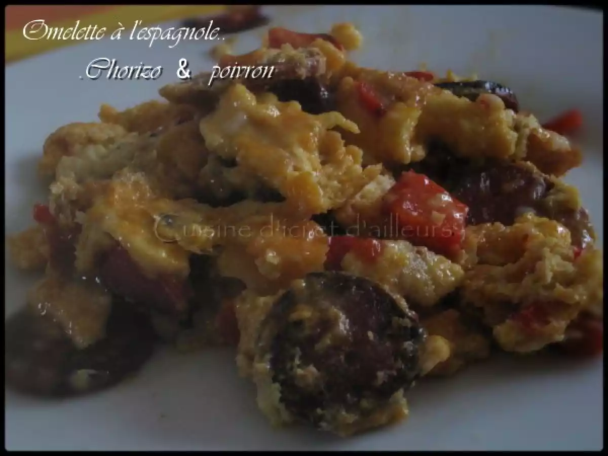 Omelette à l'Espagnole - photo 2