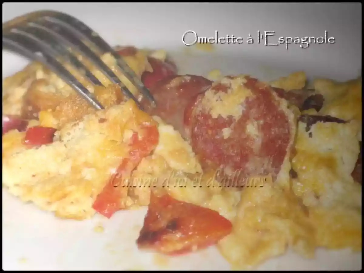 Omelette à l'Espagnole - photo 3
