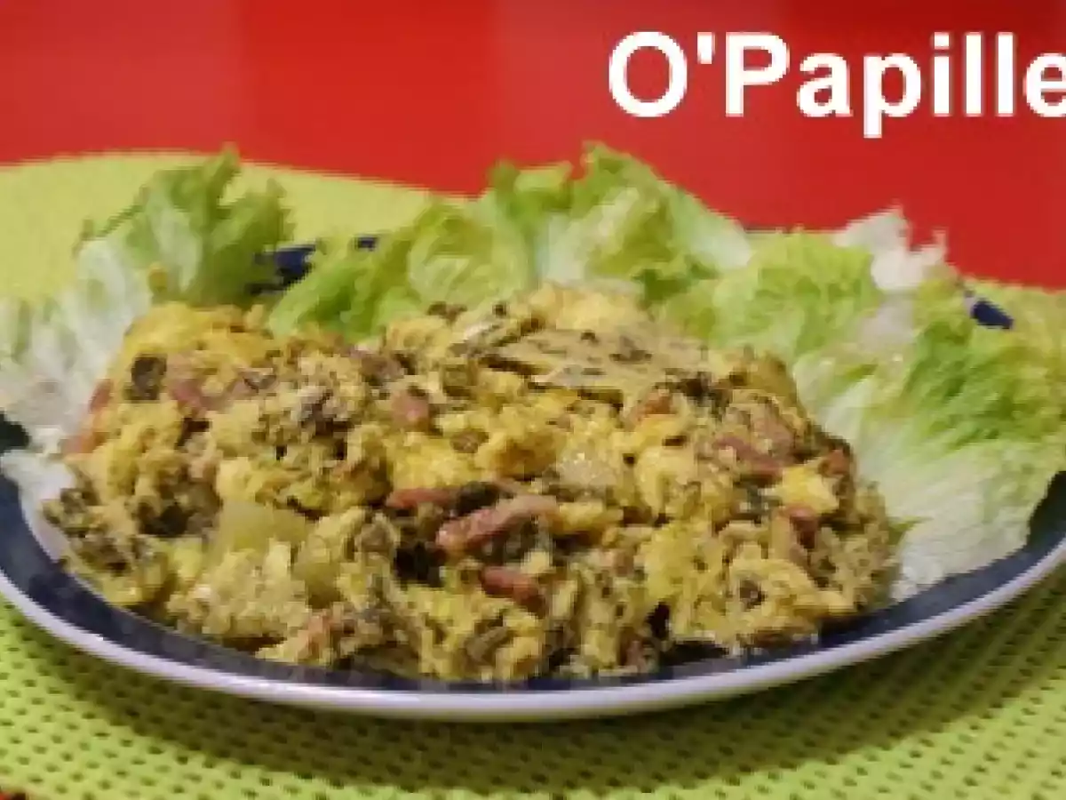 Omelette à l'oseille